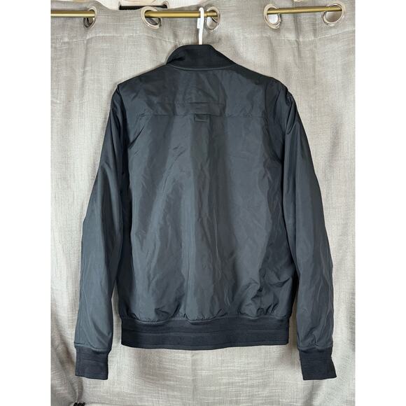 J. Linderberg Dwayne Bomber Black Jacket Mens Size L - USED - Picture 3 of 8